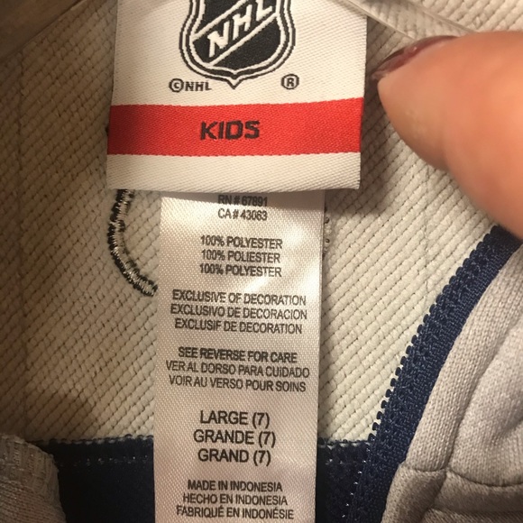 NWT TML Hockey Boys LG (7) Quarter Zip Sweater - Picture 4 of 6